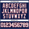 Custom Navy White-Red Authentic Baseball Jersey