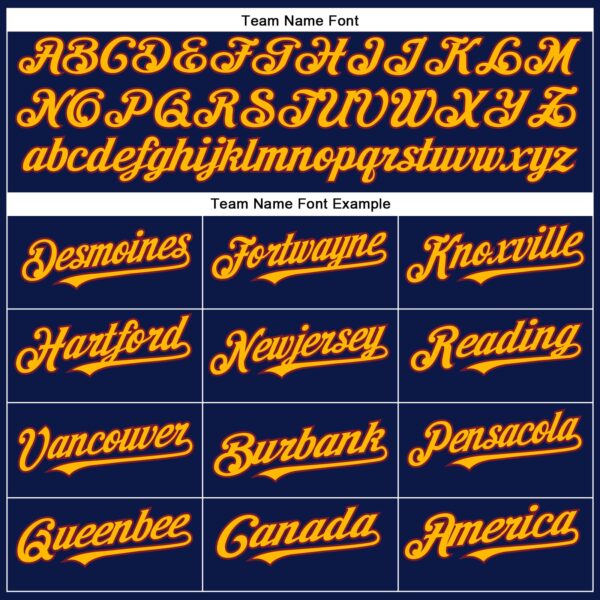 Custom Navy Crimson-Gold Authentic Baseball Jersey