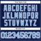Custom Navy Light Blue-White Authentic Baseball Jersey