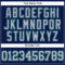 Custom Navy Gray-Teal Authentic Baseball Jersey