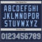 Custom Navy Gray-Light Blue Authentic Baseball Jersey