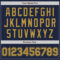 Custom Navy Old Gold Authentic Baseball Jersey