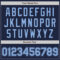 Custom Navy Light Blue Authentic Baseball Jersey