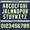 Custom Navy White-Neon Green Authentic Baseball Jersey