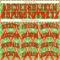 Custom Neon Green Orange-Black 3D Pattern Design Authentic Baseball Jersey