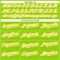 Custom Neon Green White-Yellow Authentic Baseball Jersey