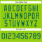 Custom Neon Green Kelly Green-Neon Yellow Authentic Baseball Jersey