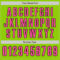 Custom Neon Green Pink-Black Authentic Baseball Jersey