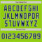 Custom Neon Green Navy-White Authentic Baseball Jersey