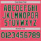 Custom Neon Pink Green-White Authentic Baseball Jersey
