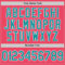 Custom Neon Pink Teal-White Authentic Baseball Jersey