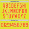 Custom Neon Yellow Orange-White Authentic Baseball Jersey