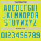 Custom Neon Yellow Teal-White Authentic Baseball Jersey