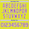 Custom Neon Yellow Medium Purple-White Authentic Baseball Jersey