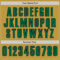 Custom Old Gold Kelly Green-Black Authentic Baseball Jersey