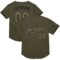 Custom Olive Camo-Black Mesh Authentic Throwback Salute To Service Baseball Jersey