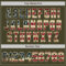 Custom Olive Vintage USA Flag-Cream Authentic Baseball Jersey