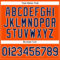 Custom Orange Navy-White Authentic Sleeveless Baseball Jersey