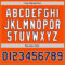 Custom Orange Navy-White Authentic Baseball Jersey