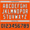 Custom Orange Black-White Authentic Baseball Jersey