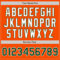 Custom Orange Green-White Authentic Baseball Jersey