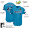 Custom Panther Blue Navy-White Authentic Baseball Jersey