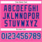 Custom Pink Royal-White Authentic Sleeveless Baseball Jersey