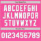 Custom Pink White-Gray Authentic Baseball Jersey