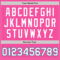 Custom Pink White Navy-Light Blue Authentic Baseball Jersey