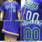 Custom Cream Navy Pinstripe Royal Navy-White Authentic Baseball Jersey