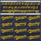 Custom Navy Yellow Pinstripe Yellow Authentic Baseball Jersey