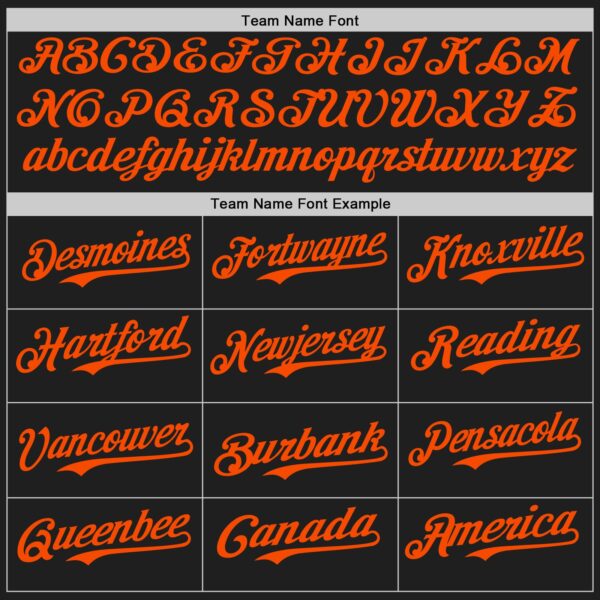 Custom Black Orange-Royal Gradient Classic Vertical Stripe Authentic Baseball Jersey