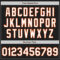 Custom Black White-Orange Gradient Classic Vertical Stripe Authentic Baseball Jersey