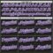 Custom Black Purple-White Gradient Classic Vertical Stripe Authentic Baseball Jersey