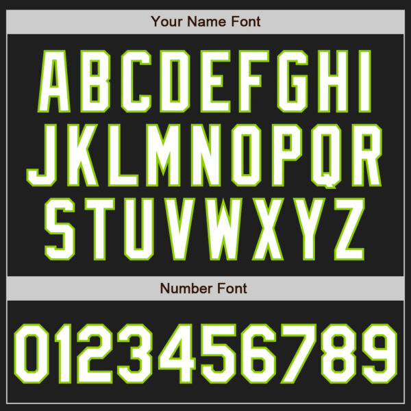 Custom Black White-Neon Green Gradient Classic Vertical Stripe Authentic Baseball Jersey