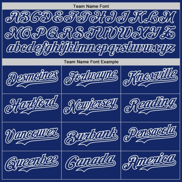 Custom Royal-White Gradient Classic Vertical Stripe Authentic Baseball Jersey