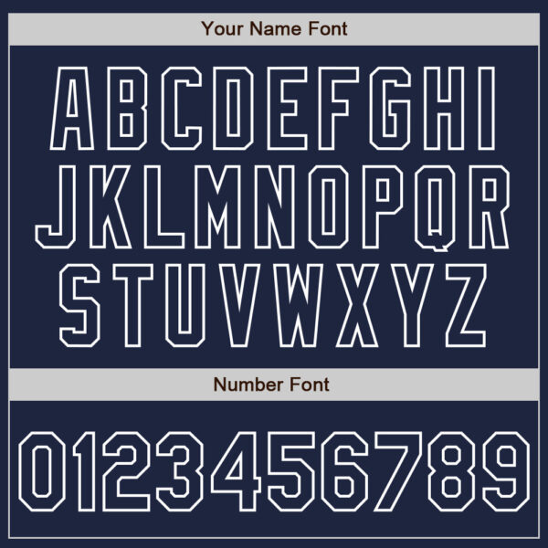 Custom Navy-White Gradient Classic Vertical Stripe Authentic Baseball Jersey