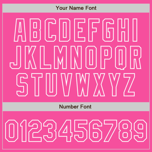 Custom Pink-White Gradient Classic Vertical Stripe Authentic Baseball Jersey