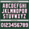 Custom Green White-Pink Gradient Classic Vertical Stripe Authentic Baseball Jersey