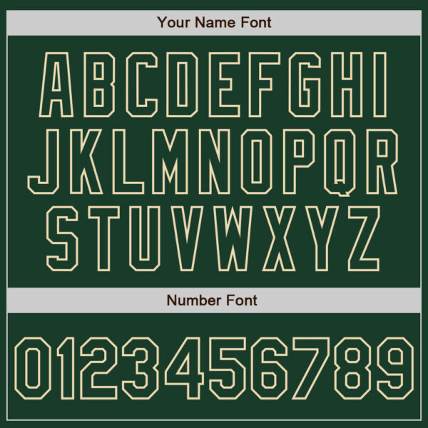 Custom Green Cream-Cream Gradient Classic Vertical Stripe Authentic Baseball Jersey