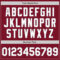 Custom Crimson White-Gray Gradient Classic Vertical Stripe Authentic Baseball Jersey