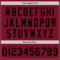 Custom Crimson Black-Cream Gradient Classic Vertical Stripe Authentic Baseball Jersey