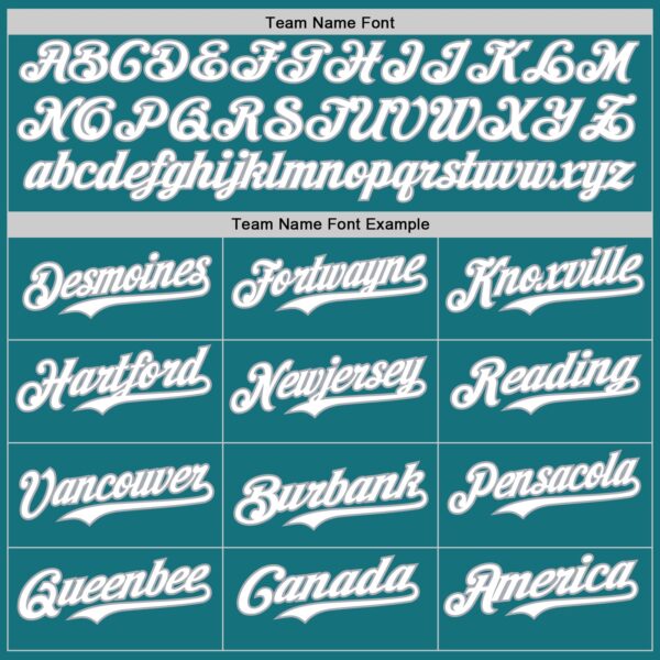 Custom Teal White-Gray Gradient Classic Vertical Stripe Authentic Baseball Jersey