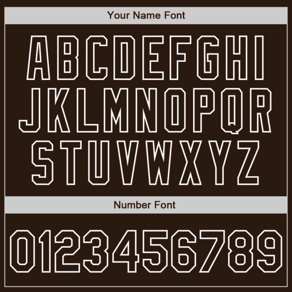 Custom Brown-White Gradient Classic Vertical Stripe Authentic Baseball Jersey