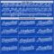 Custom Thunder Blue-White Gradient Classic Vertical Stripe Authentic Baseball Jersey
