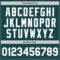 Custom Midnight Green White-Gray Gradient Classic Vertical Stripe Authentic Baseball Jersey