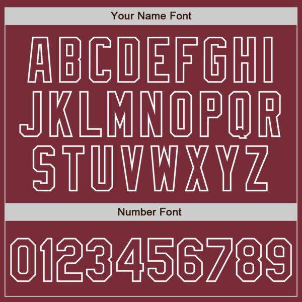 Custom Burgundy-White Gradient Classic Vertical Stripe Authentic Baseball Jersey