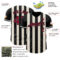 Custom Black Crimson-Cream Classic Vertical Stripe Fluid Liquid Texture Authentic Baseball Jersey