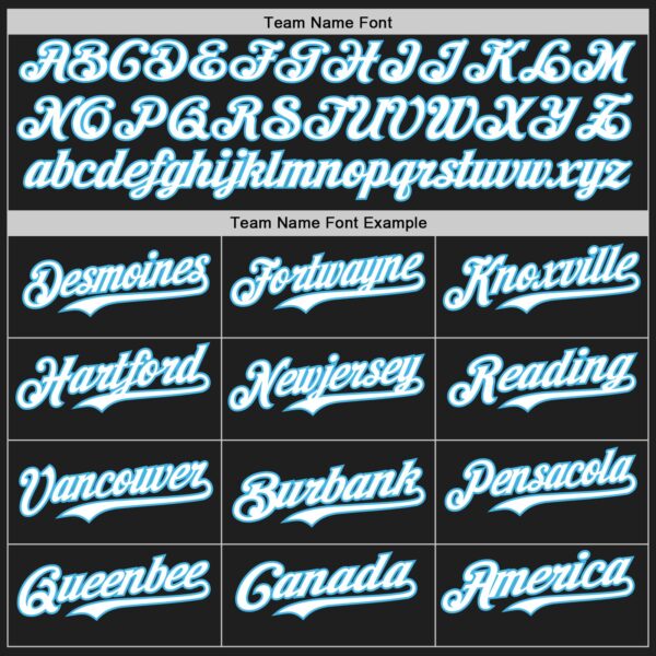 Custom Black White-Sky Blue Classic Vertical Stripe Fluid Liquid Texture Authentic Baseball Jersey