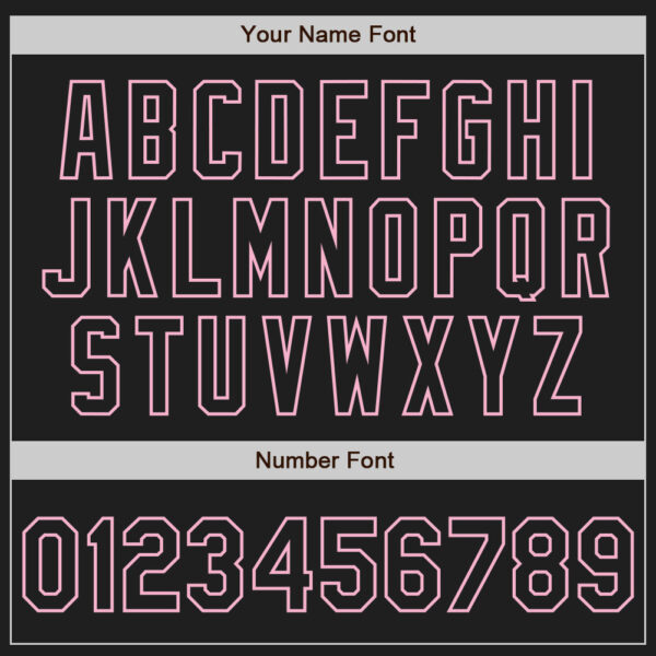 Custom Black-Light Pink Classic Vertical Stripe Fluid Liquid Texture Authentic Baseball Jersey